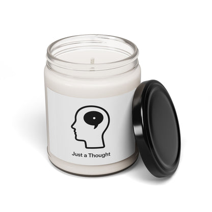 Just a Thought Scented Soy Candle — 9oz Minimalist Mindfulness Candle