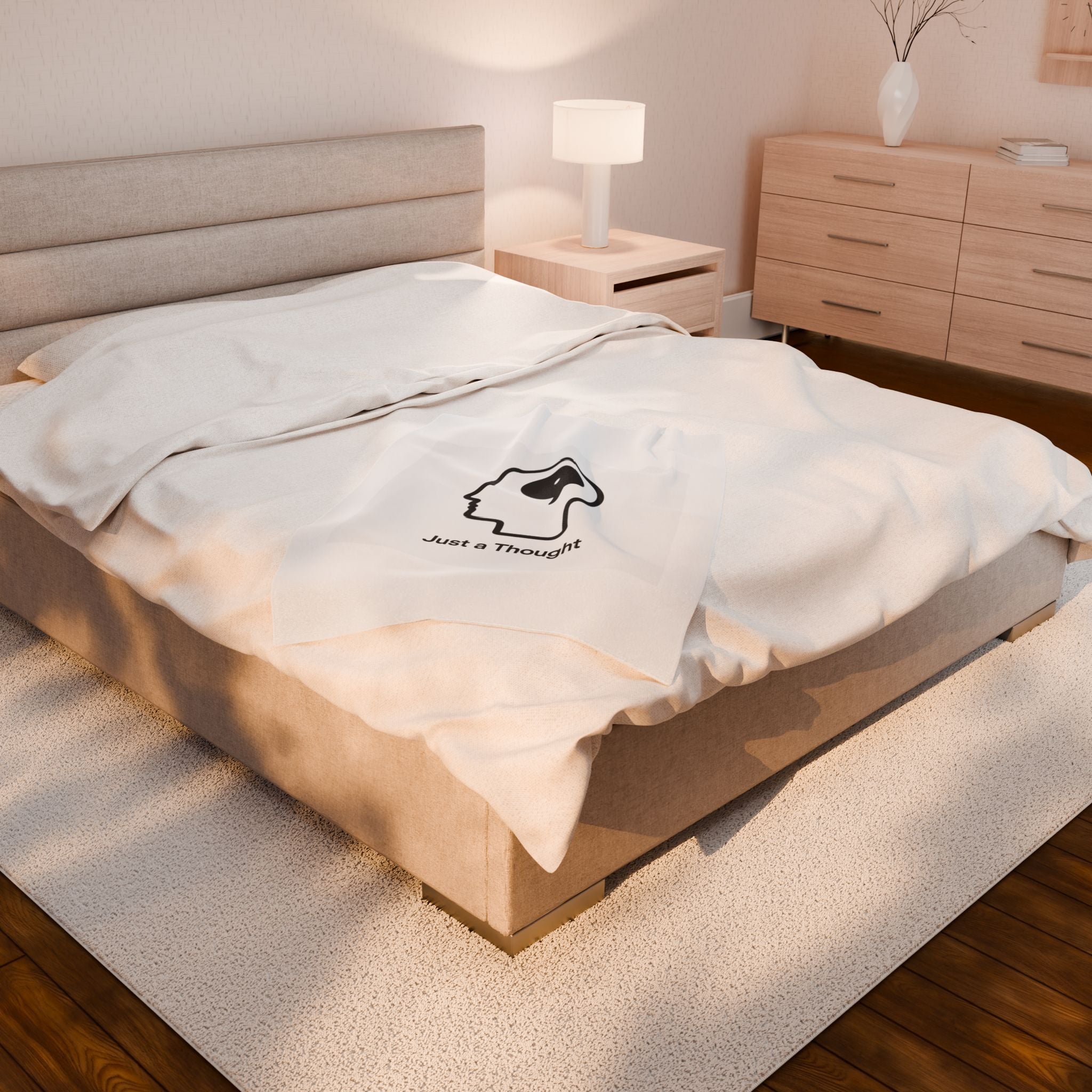 Velveteen Plush Blanket — 