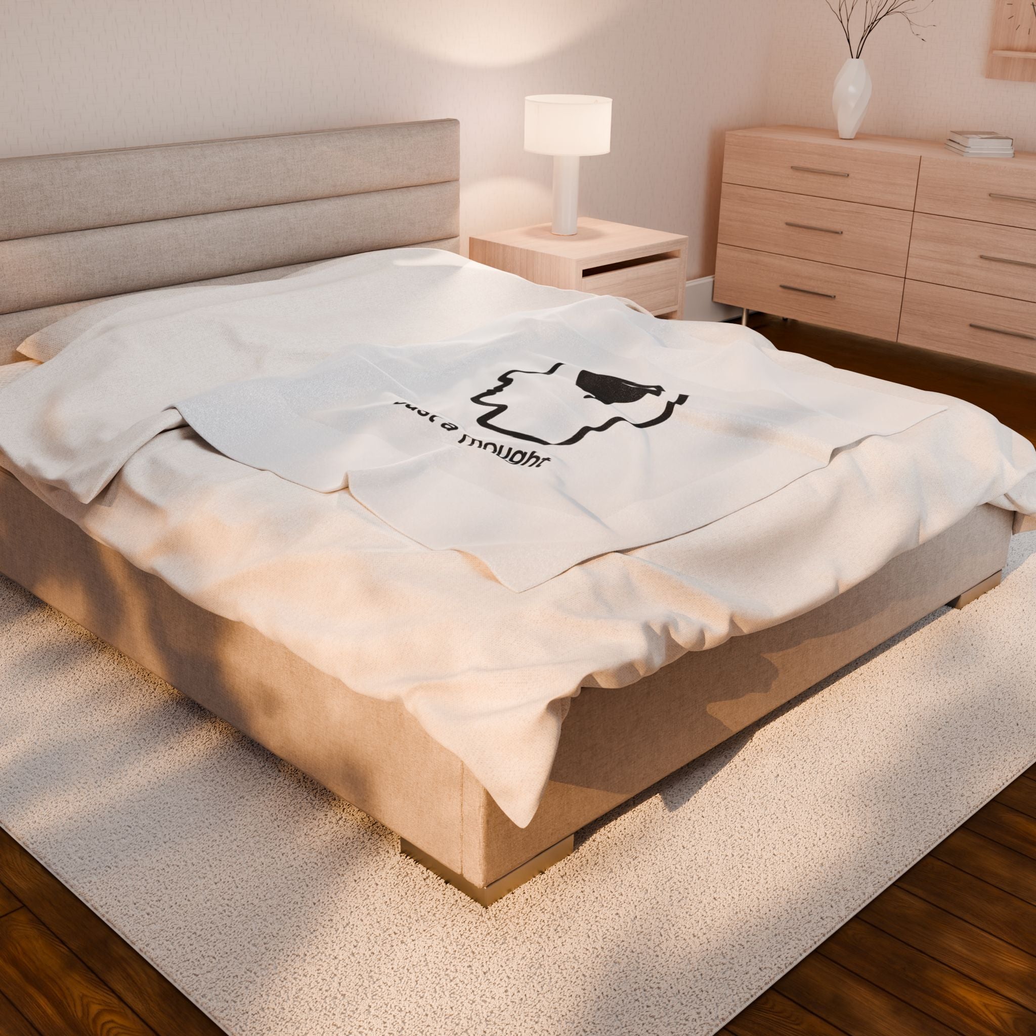 Velveteen Plush Blanket — 
