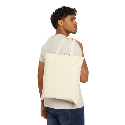 Canvas Tote Bag - 'Just a Thought' Minimalist Head Graphic